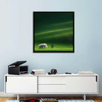Emerald Hills with Blossoming Tree Wall Art