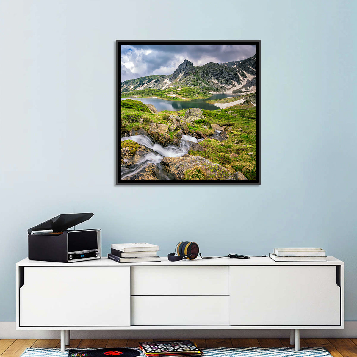 Seven Rila Lakes View Wall Art