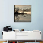 Centennial Lake Mist Wall Art