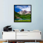 Maroon Bells Reflections at Maroon Lake Wall Art