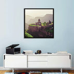 Tatev Monastery at Golden Hour Wall Art