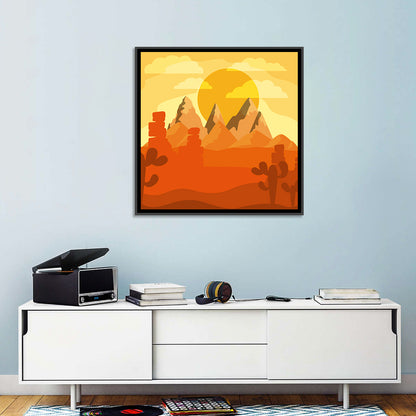 Desert Abstract I Wall Art