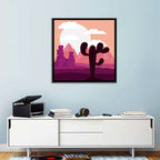 Saguaro Sunset Wall Art