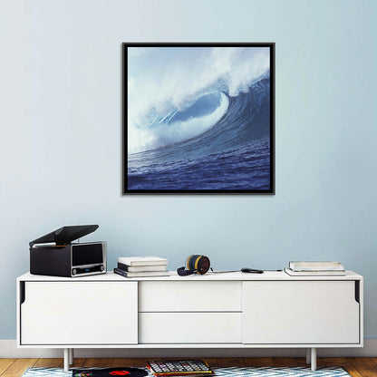 Strong Ocean Wave Wall Art