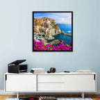 Manarola Cliffside Village Wall Art