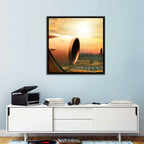 Kuwait City at Golden Hour Wall Art