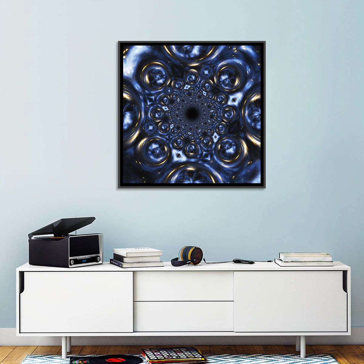 Black Hole Vortex Wall Art