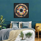 Circular Heart Bowls of Fresh Ingredients Wall Art