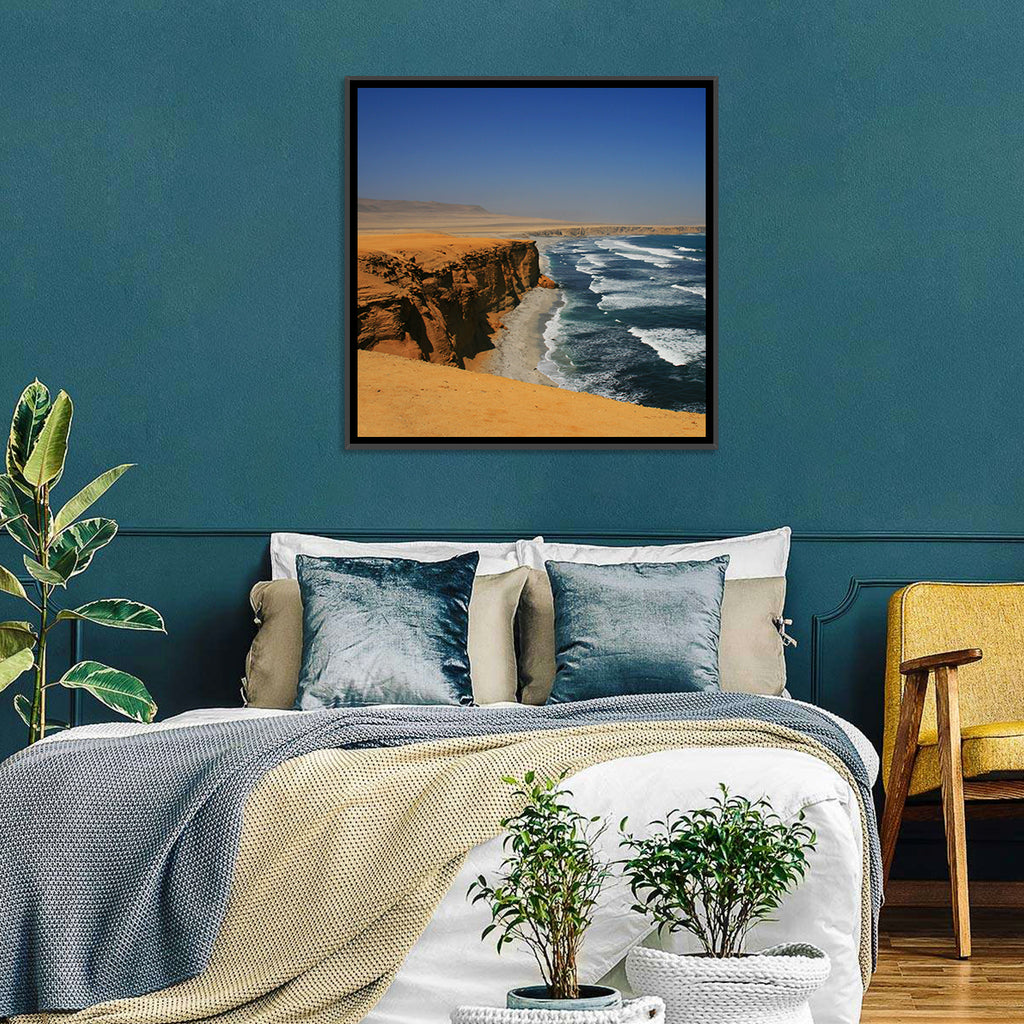 Red Cliffs of Paracas Wall Art