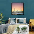 Sheikh Zayed Grand Mosque at Sunset Wall Art