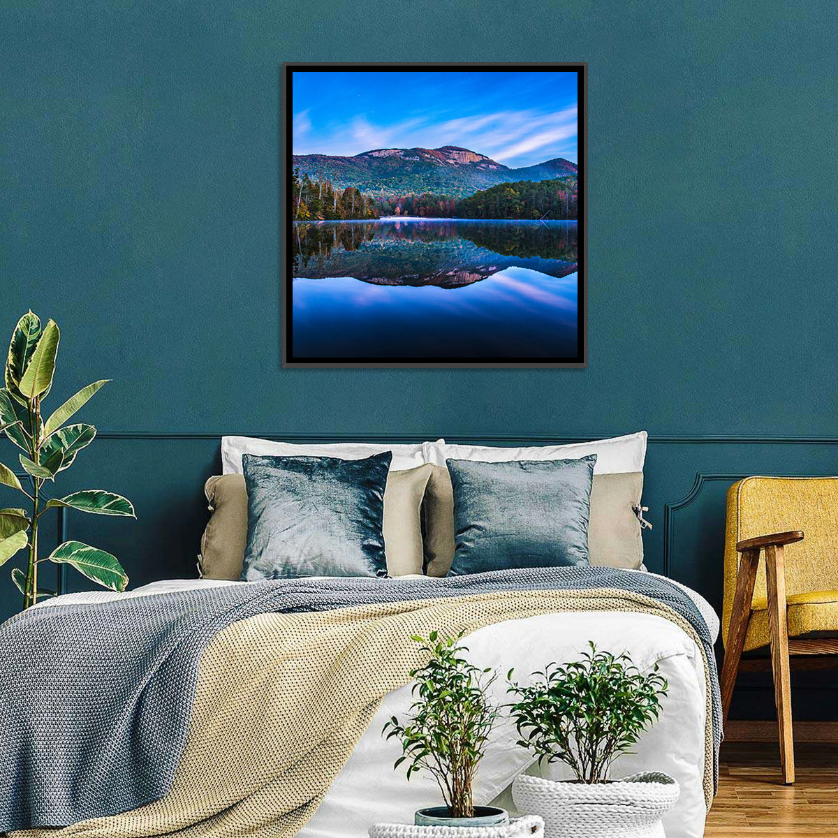 Pinnacle Lake Reflection Wall Art