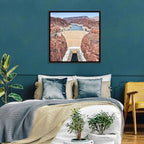 Hoover Dam High-angle View Wall Art