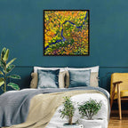 Winding Autumn River Wall Art