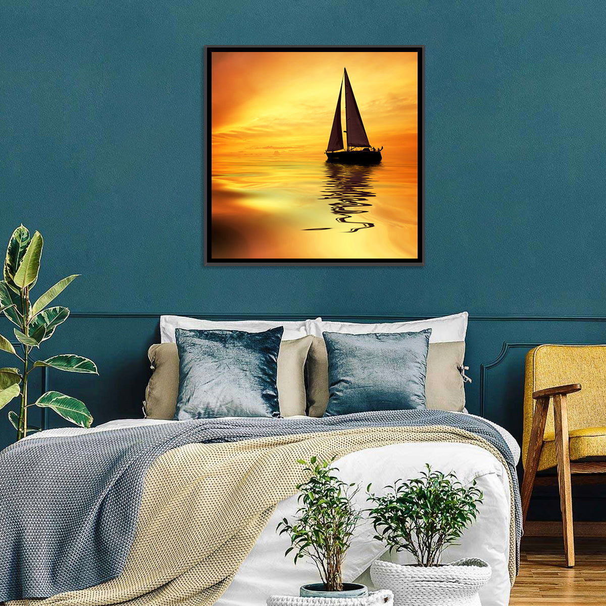 Sailing Boat Wall Art