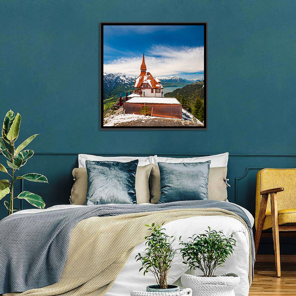 Harder Kulm Summit View Wall Art