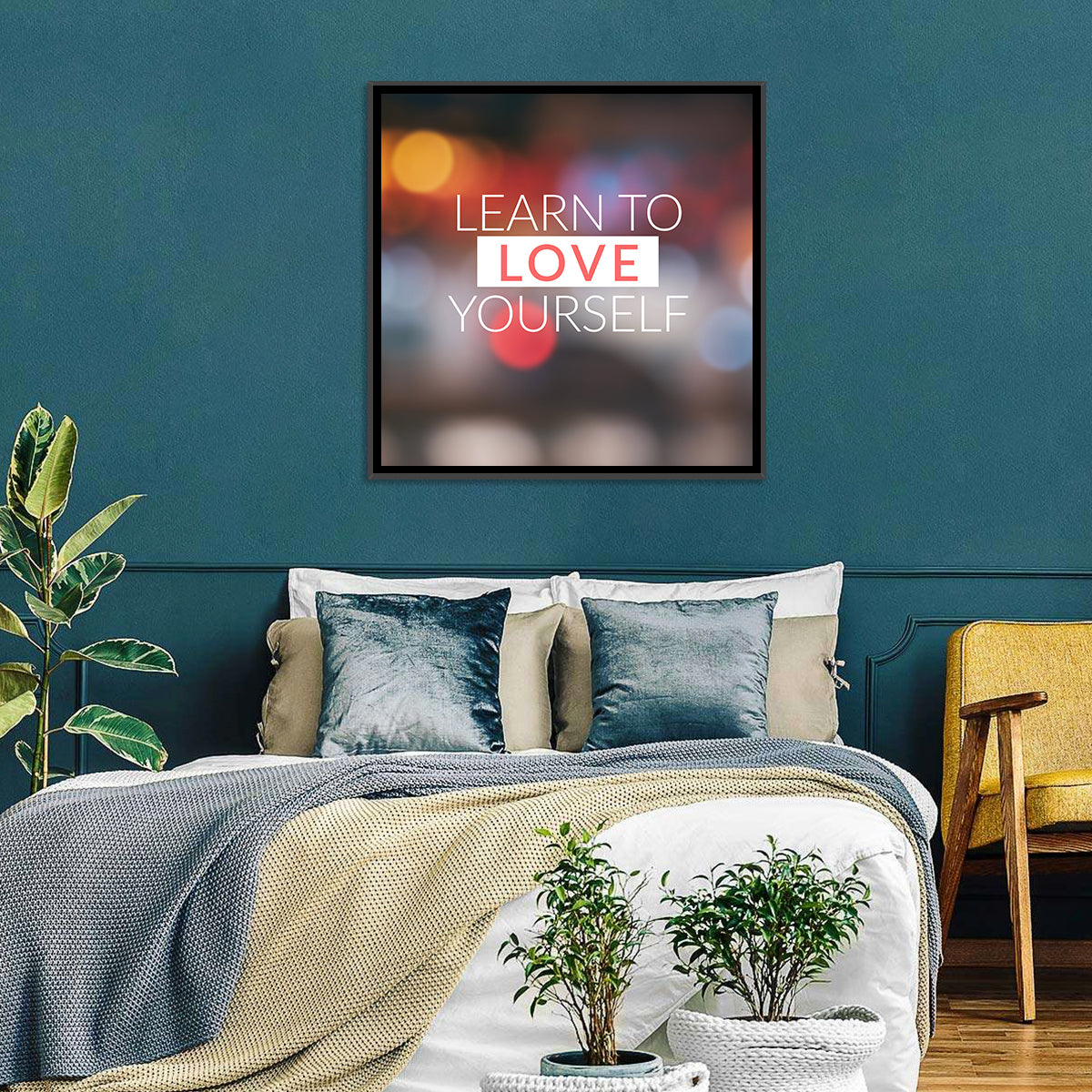 Learn To Love Wall Art