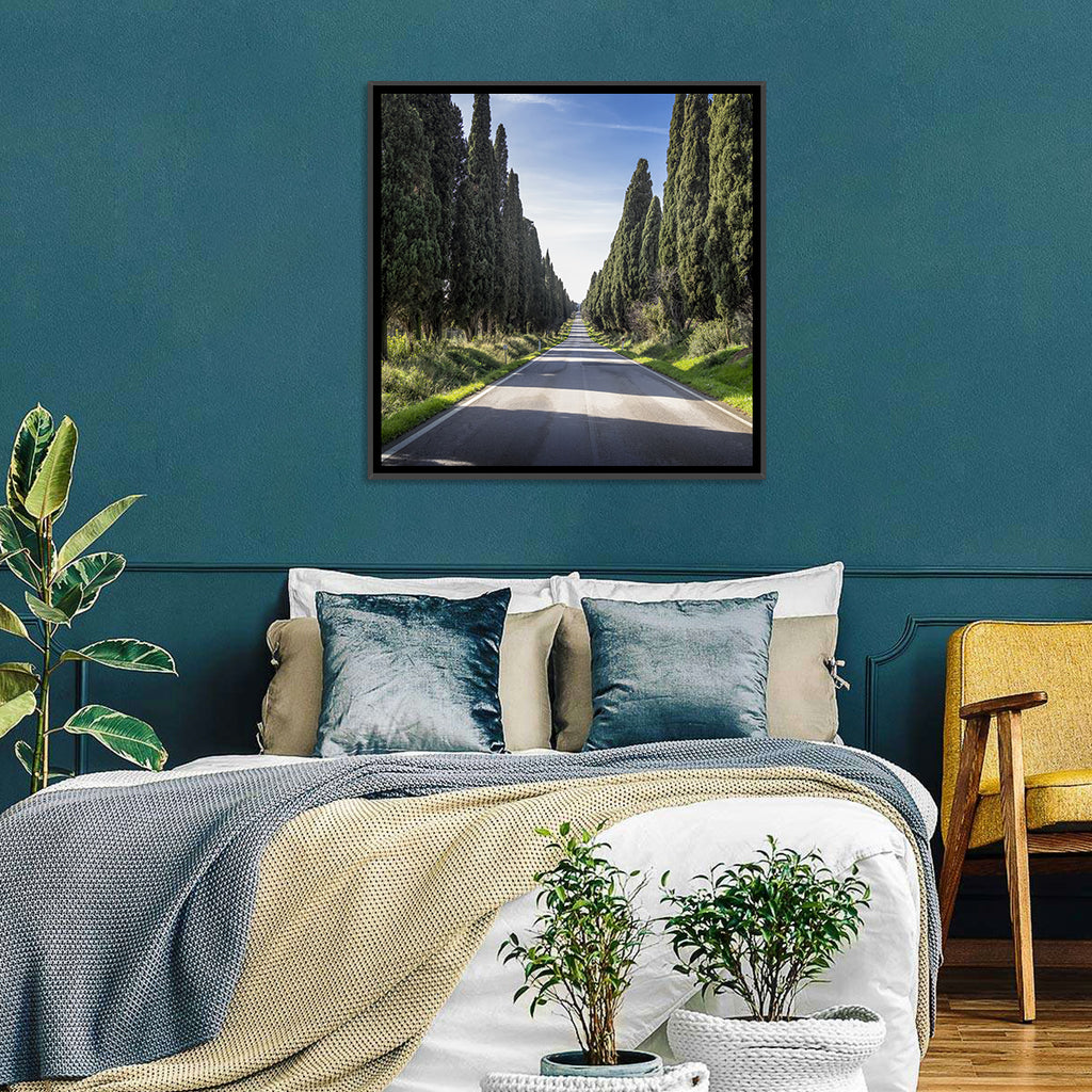Avenue of Cypress Trees Wall Art