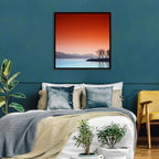 Lake Geneva Sunset Reflection Wall Art