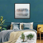 Misty Karelia Lake Wall Art