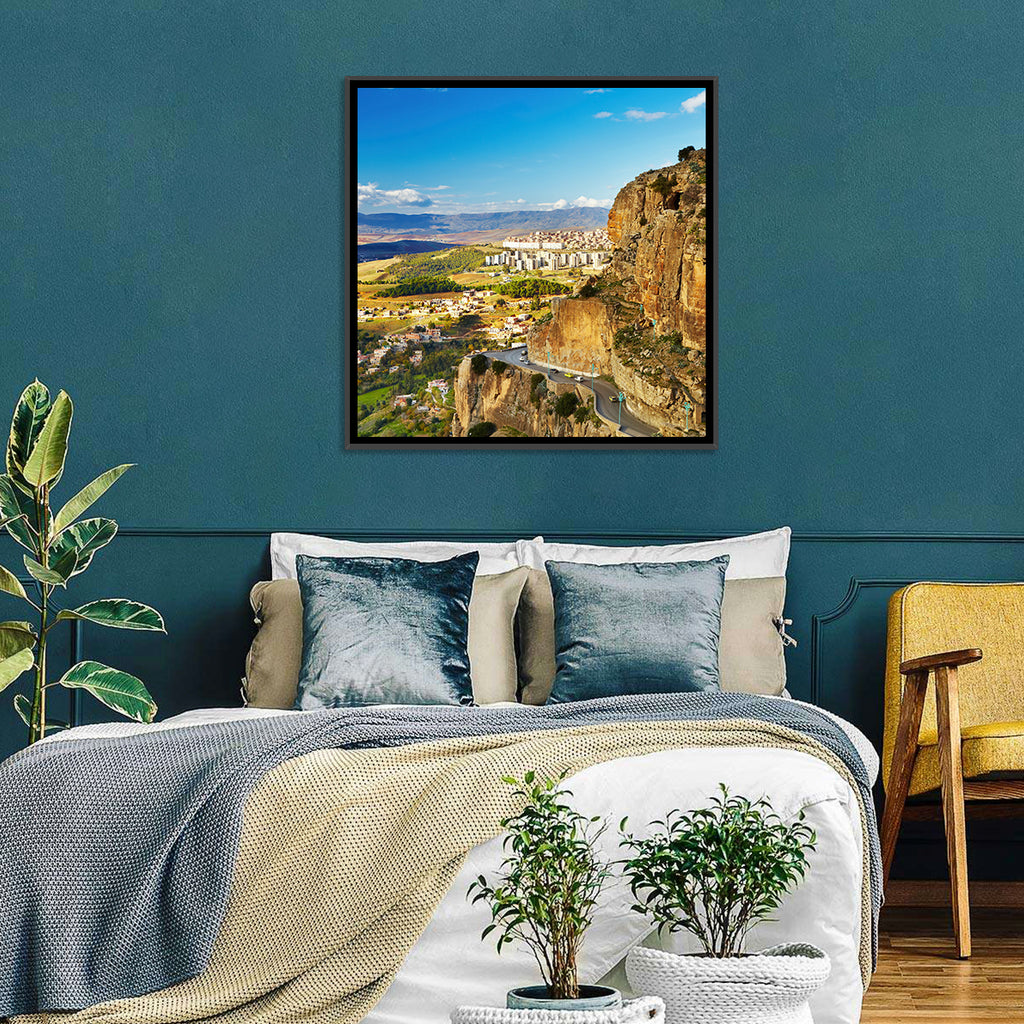 Constantine Cliffside at Golden Hour Wall Art