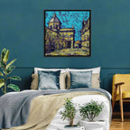 Las Agustinas Alleyway Abstraction Wall Art