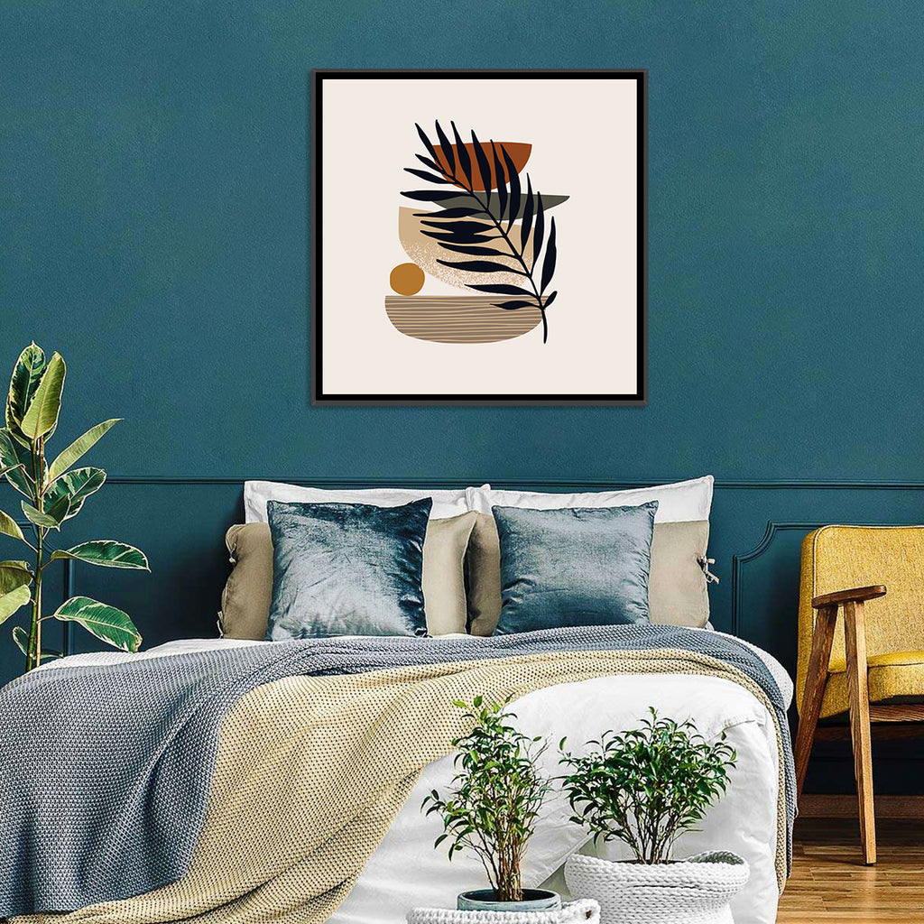 Balanced Palm Leaf Abstract Wall Art