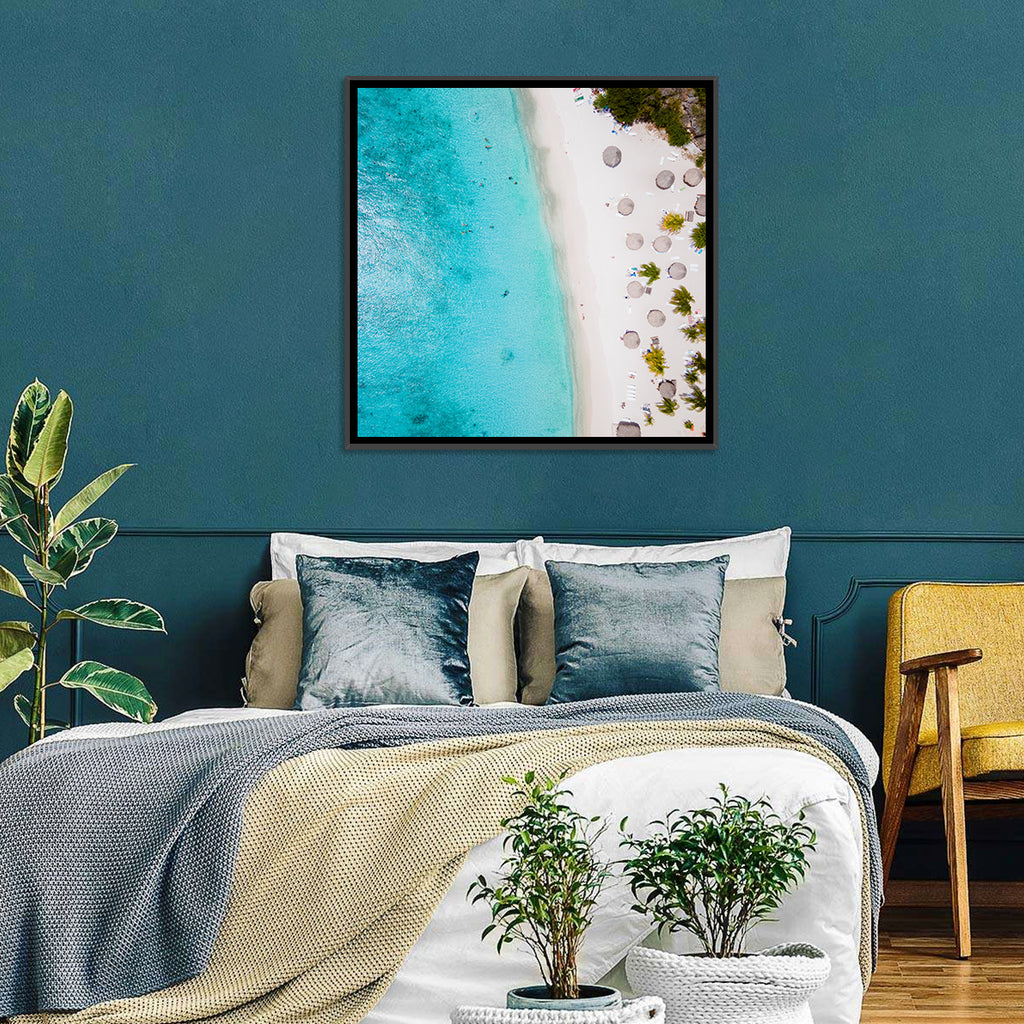 Cas Abou Aerial Shoreline Wall Art