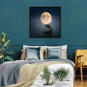 Moon & Broken Ship Wall Art