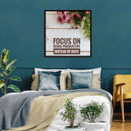 Focus on Being Productive Instead of Busy Wall Art