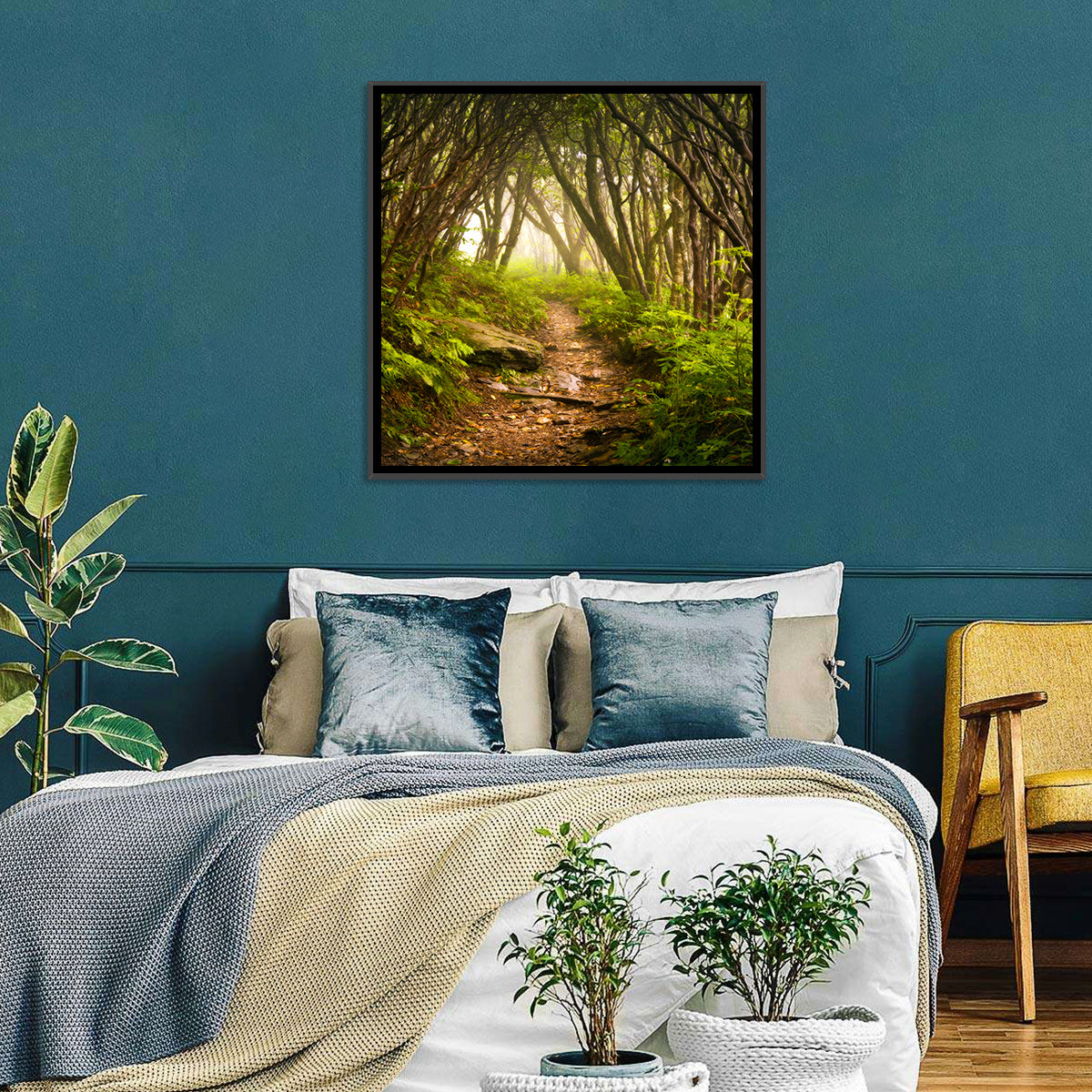 Craggy Gardens Hiking Trail Wall Art