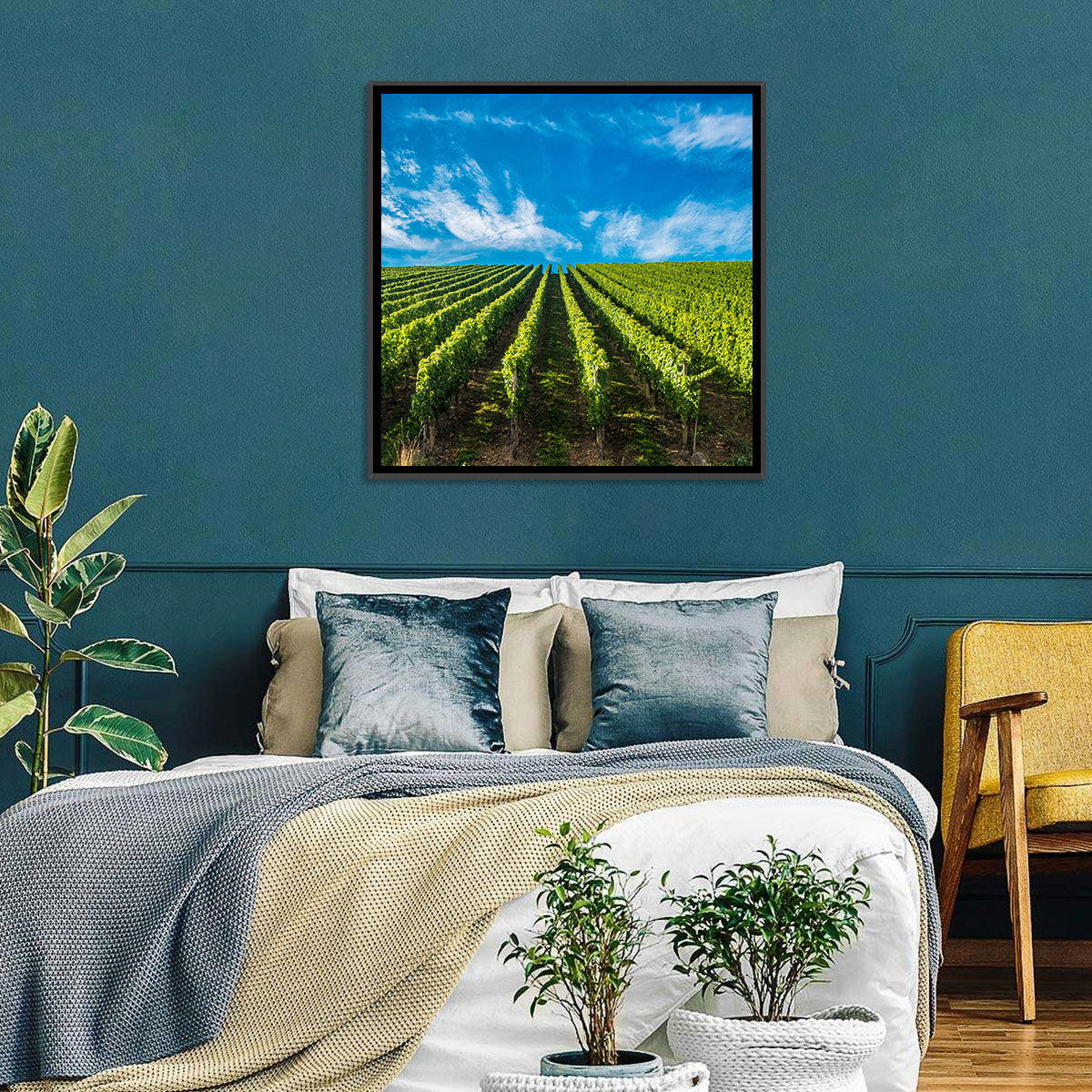 Luxembourg Vineyards Wall Art