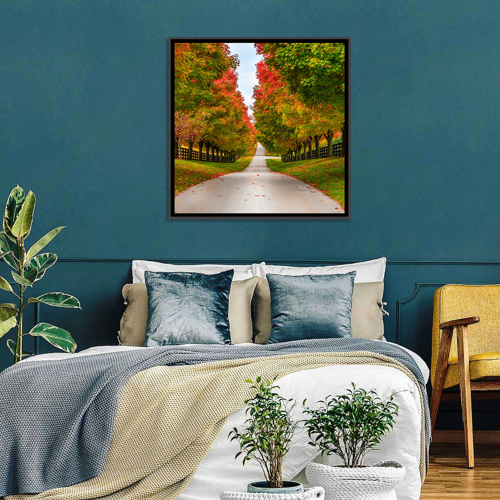 Tree-lined Farm Lane, Kentucky Wall Art