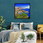 Symi Harbor, Greece Wall Art