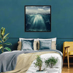 Split-level Underwater Ocean View Wall Art