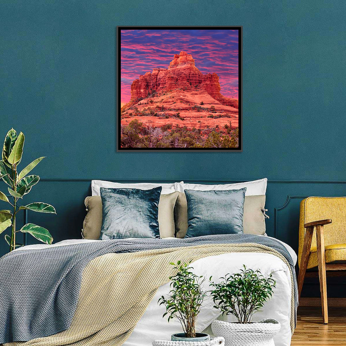 Bell Rock Sunset, Sedona Wall Art
