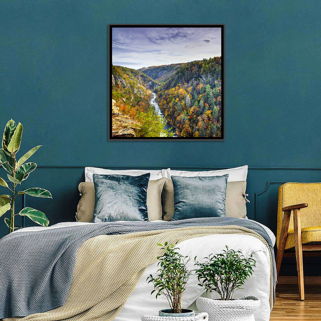 Tallulah Gorge Autumn Vista Wall Art