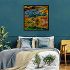 Frio River Autumn Reflection Wall Art