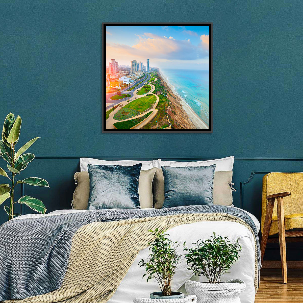 Netanya City Wall Art