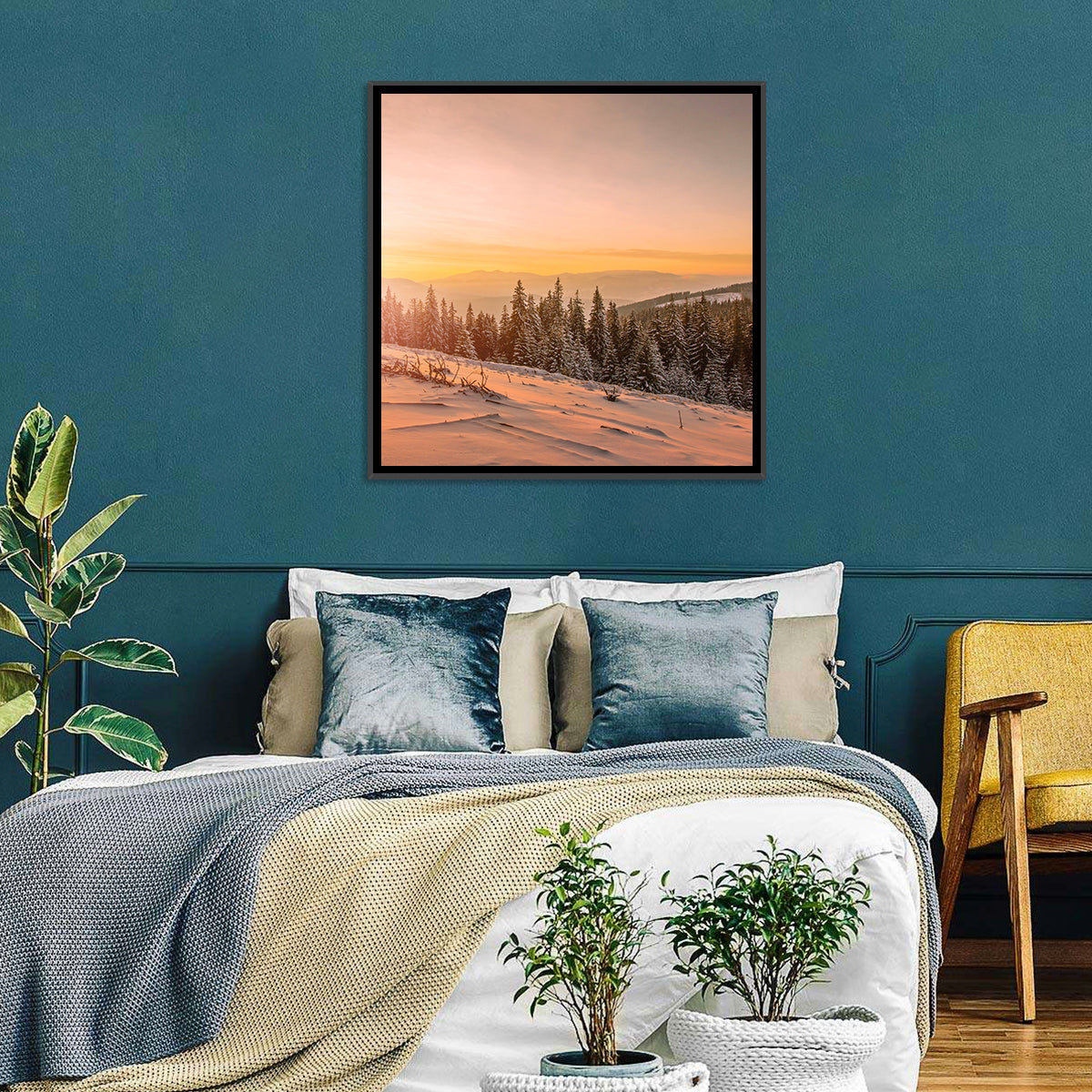 Snowy Hoverla Wall Art