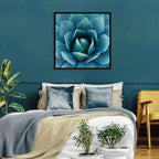 Spiral Agave Macro Wall Art