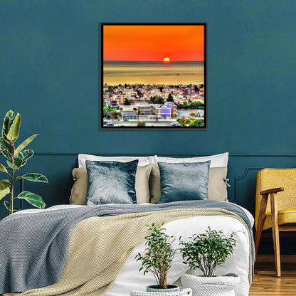 Paphos Sunset Wall Art