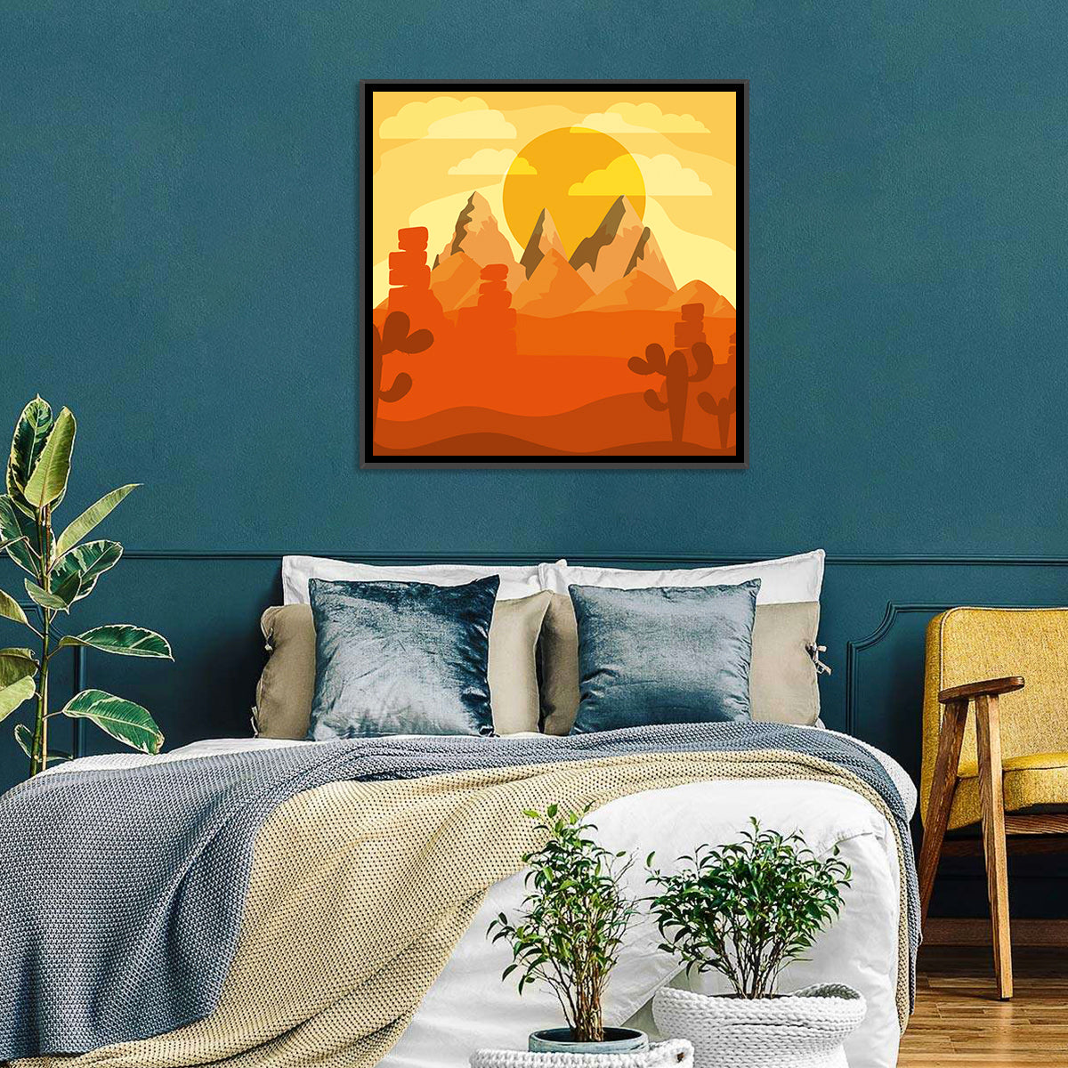 Desert Abstract I Wall Art