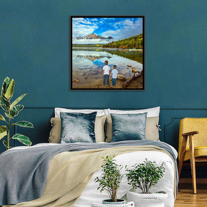 Pyramid Lake Wall Art