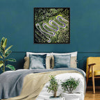 Serpentine Mountain Road Wall Art