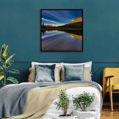 Rainbow Lake in Aleutian Mountains Wall Art