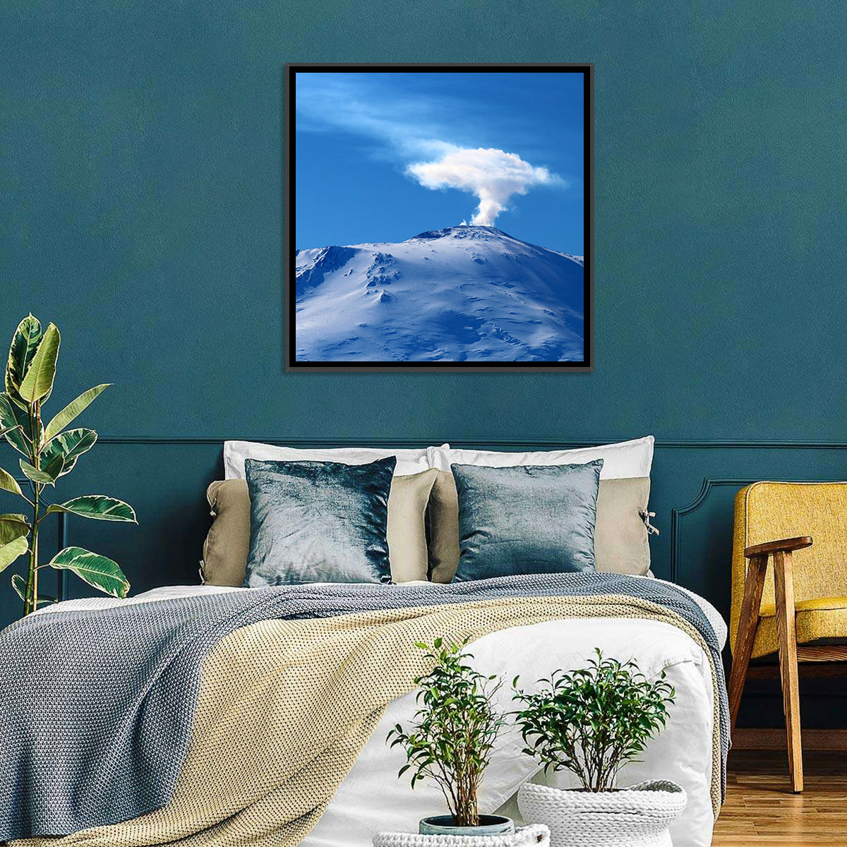 Mount Erebus Wall Art