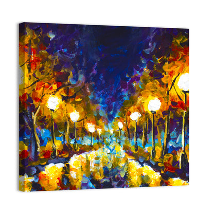 Evening Park Wall Art