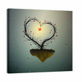 Floating Heart Tree Wall Art