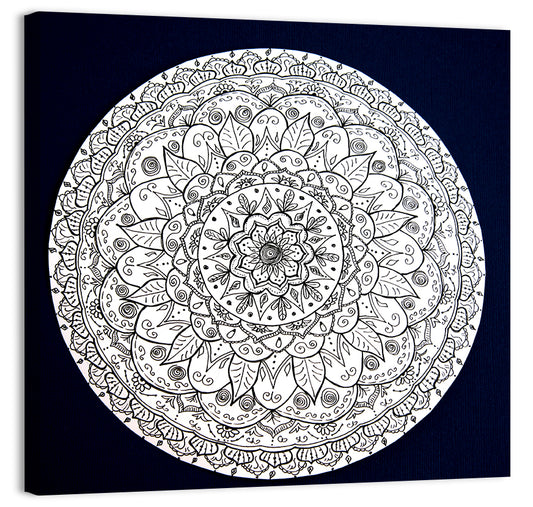 Ornamental Mandala Wall Art