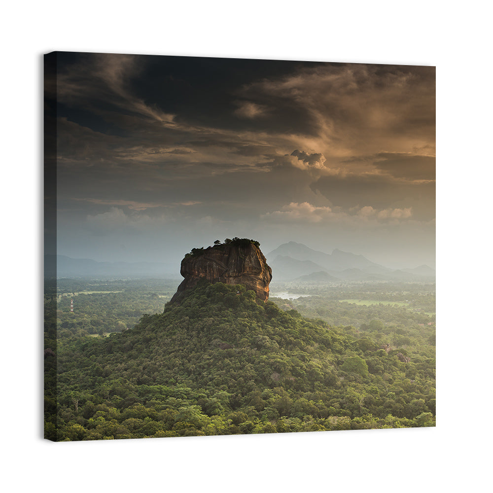 Sigiriya Lion Rock Wall Art